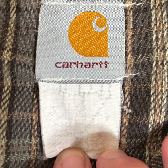 Carhartt Flannel-Lined Detroit Jacket (J124) “TAN” - Picture 5 of 13
